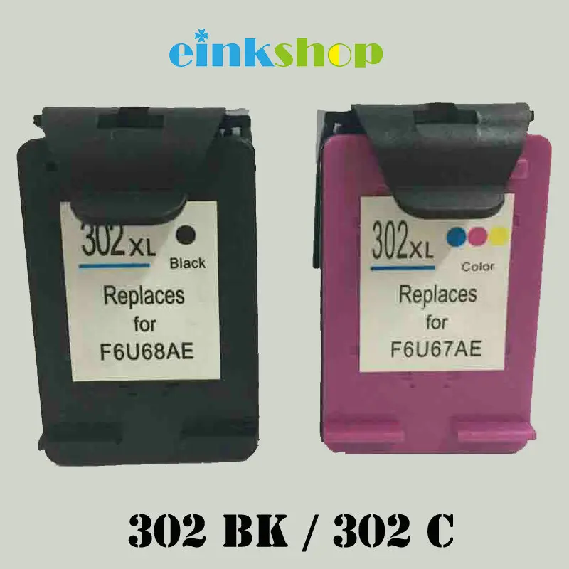 302 xl Compatible Ink Cartridge Replacement for HP 302xl for Deskjet 2130 1112 3630 Officejet