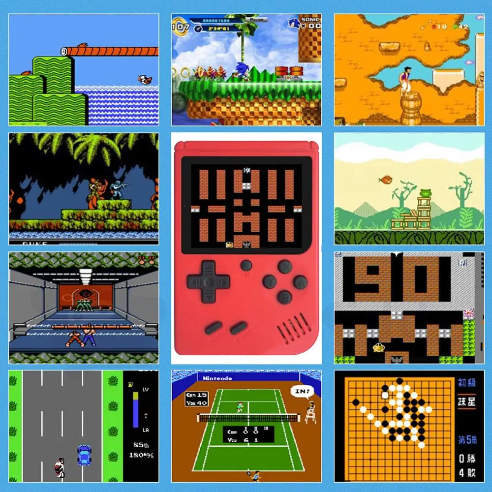Coolbaby RS-6A Retro Portable Mini Handheld Video Game Console Gameboy 8-Bit LCD Kids Color TV Game Player Built-in 168 Games Coolbaby RS-6A Retro Portable Mini Handheld Video Game Console Gameboy 8-Bit LCD Kids Color TV Game Player Built-in 168 Games