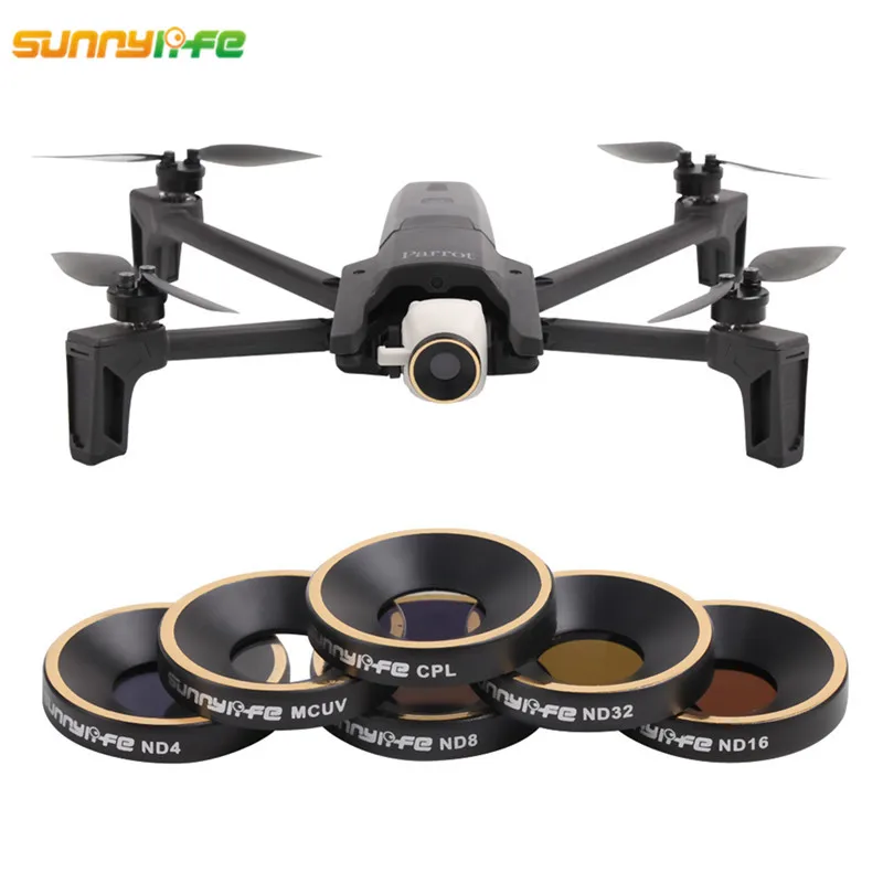 

Sunnylife Anafi Filter MCUV CPL ND4 ND8 ND16 ND32 Gimbal Camera Lens Filter for Parrot Anafi Drone Acessories