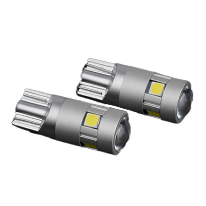 

1Pcs T10 LED LED Lamp Car Low Consumption High Power Universal Interior Lights 5Led 3030 SMD 12V 6000K White Turn Signals#277975