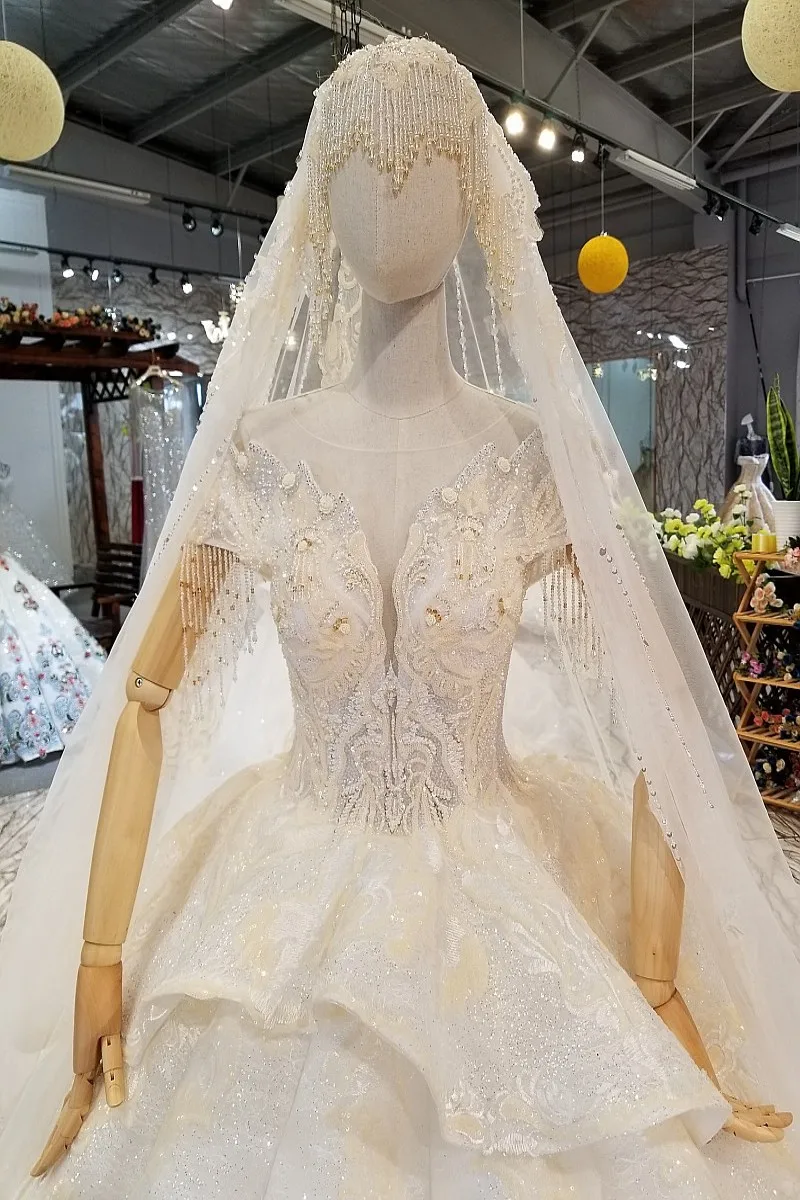 На заказ,, свадебное платье vestido de noiva, бальное платье с v-образным вырезом, кружевные свадебные платья, королевское свадебное платье WD69