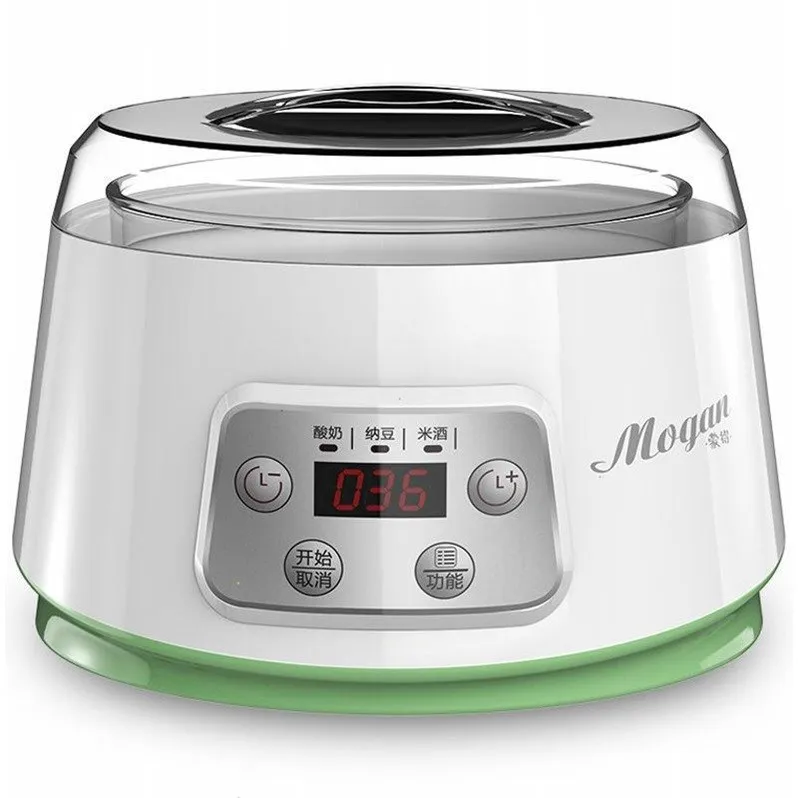

Electric yogurt maker with 4 cups Automatic Yoghurt rice wine Machine Buttermilk Sour Cream natto Making Machine 1.3L EU US plug