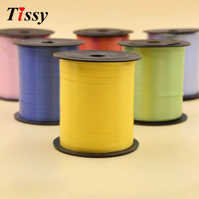 1PC/250Yard Colorful Balloon Ribbons Foil Curling Balloons Ribbon For
