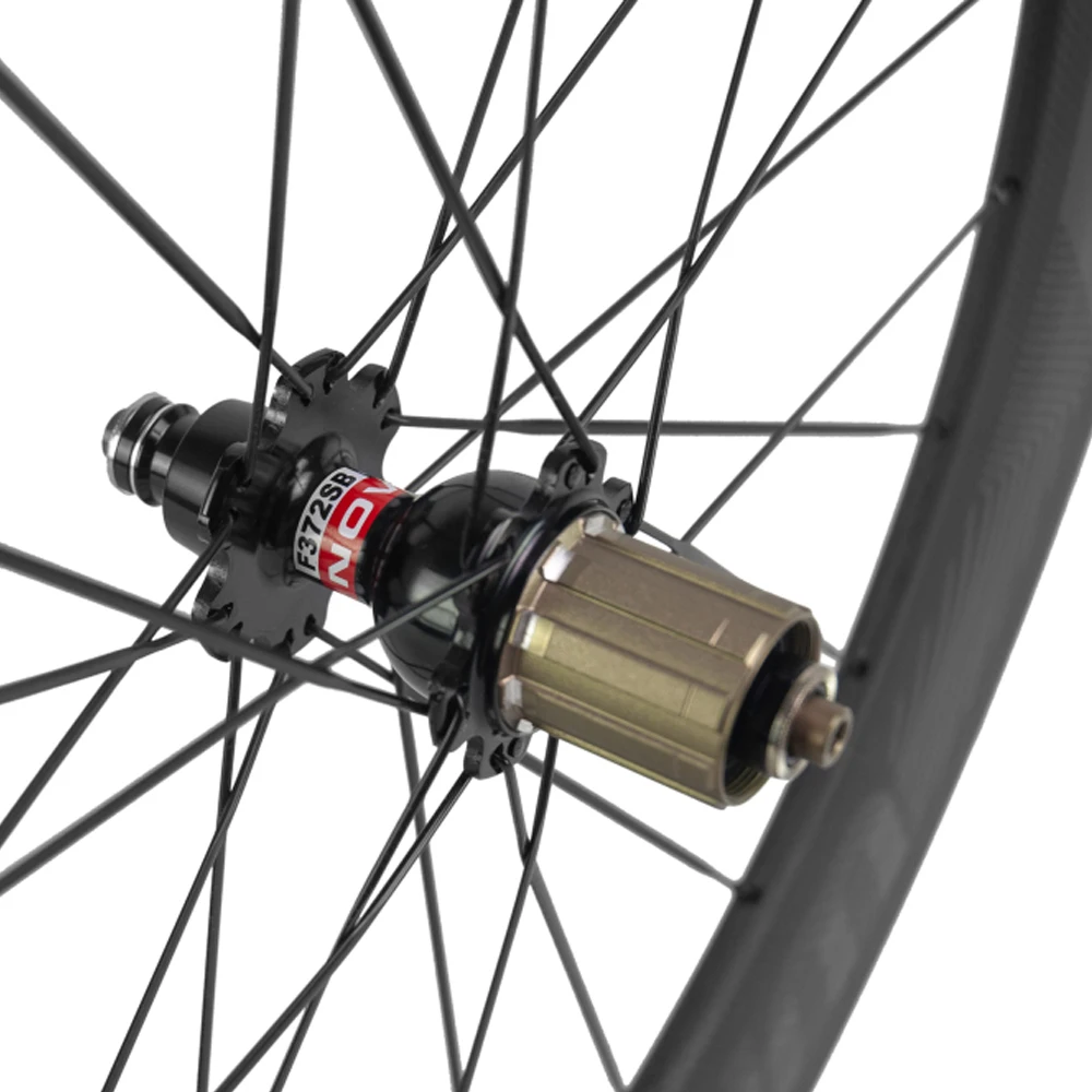 WINDBREAK 60/88mm Carbon Wheelset 700c Clincher Road Bike Carbon Wheels Basalt Brake Surface 3K