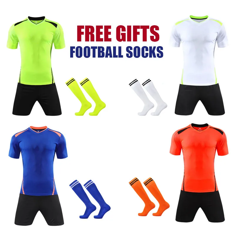 Onedoyee الرجال لكرة القدم الفانيلة مجموعة مخصص اسم فوتبول نادي زي كرة القدم فريق كيت دعوى التدريب جيرسي قميص الرياضة المحملة