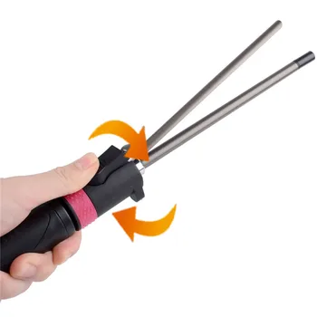 

2 in 1 Portable Hair Curler Hair Straightener Flat Iron 360 Degree Rotating Clip Curler Hair Waver Corrugated Iron Styling Tools