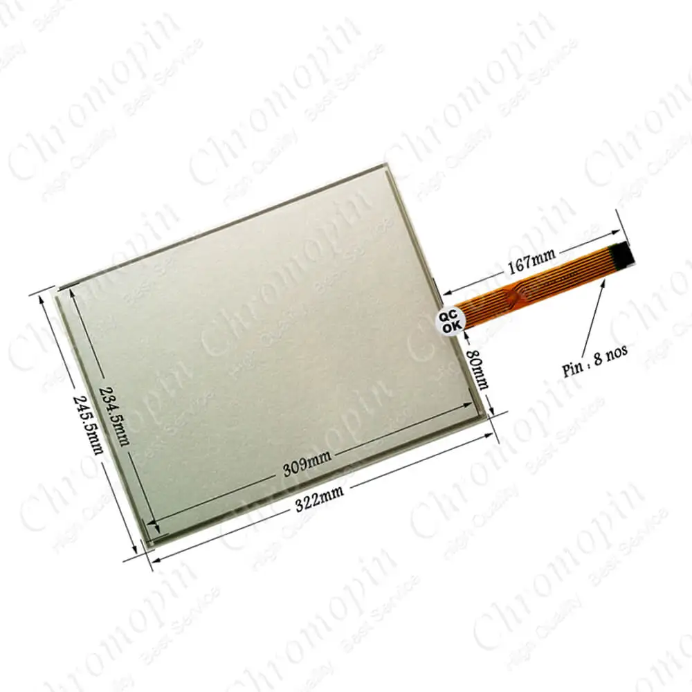 For 2711P-RDT15C Panelview 1500 Protective Film 