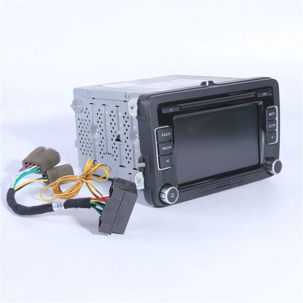 5ND 035 190 A RCD510 автомобильный радиоприемник CD плеер с USB + AUX SD карта AM/FM для фонаря Golf J
