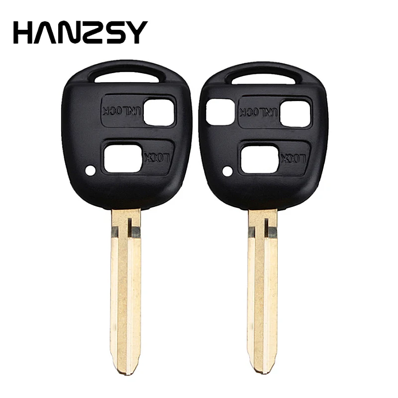 

2/3 Buttons Remote key Shell Fob For Toyota Camry RAV4 Corolla PRADO YARIS Land Cruiser FJ Cruiser Replacement car key Case