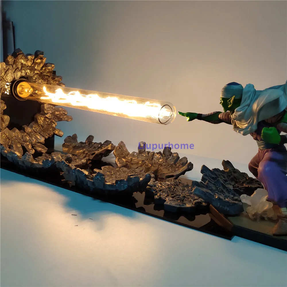 Dragonball Lampara Dragon Ball Z Piccolo Makankosappo DIY Led Table Lamp Dragon Ball Super Piccolo Special Beam Cannon LED Light