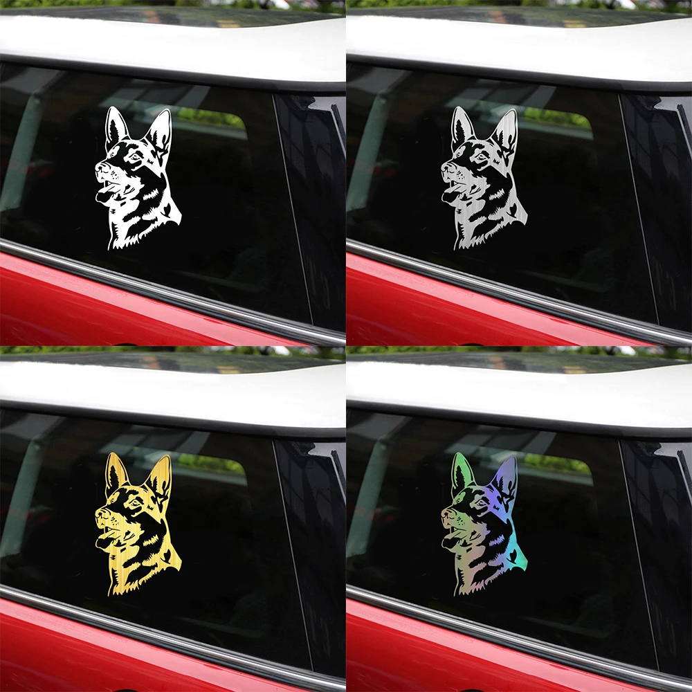 Tancredy немецкая овчарка эльзационная собака автомобильный бампер наклейки и наклейки для автомобиля Стайлинг украшения двери кузова окна виниловые наклейки