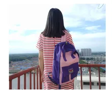 Корейский ulzzang Vintage в японском стиле Harajuku контрастного цвета рюкзаки все матч Повседневная Подростковая студент в консервативном стиле школьная сумка