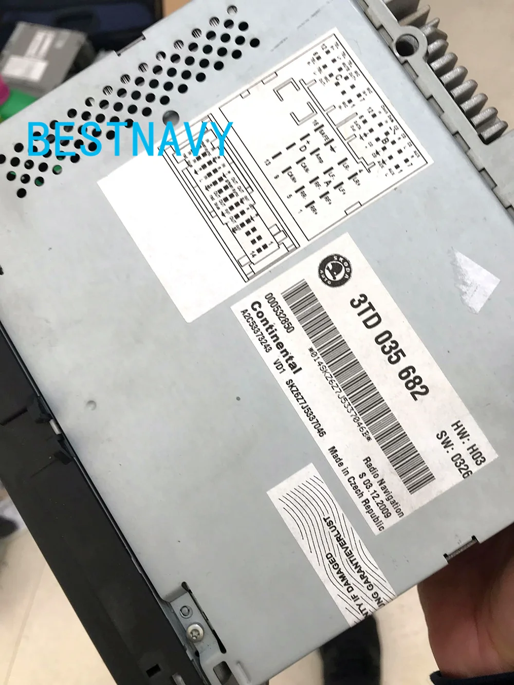 Best Original Car Navigation RNS510 radio green light LCD display modules for V W RNS510 RNS 510 Skoda Golf Passat DVD Player 1