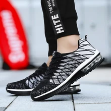 

Hot Sale Outdoor Sports Shoes Breathable Male Light Weight Shoes Sneakers for Man Adult Lace-up Athletic Trainer Running Shoes