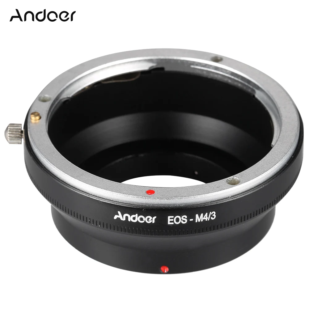 Andoer EOS M4/3 Adapter Ring Lens Mount for Canon EOS Lens to Fit for