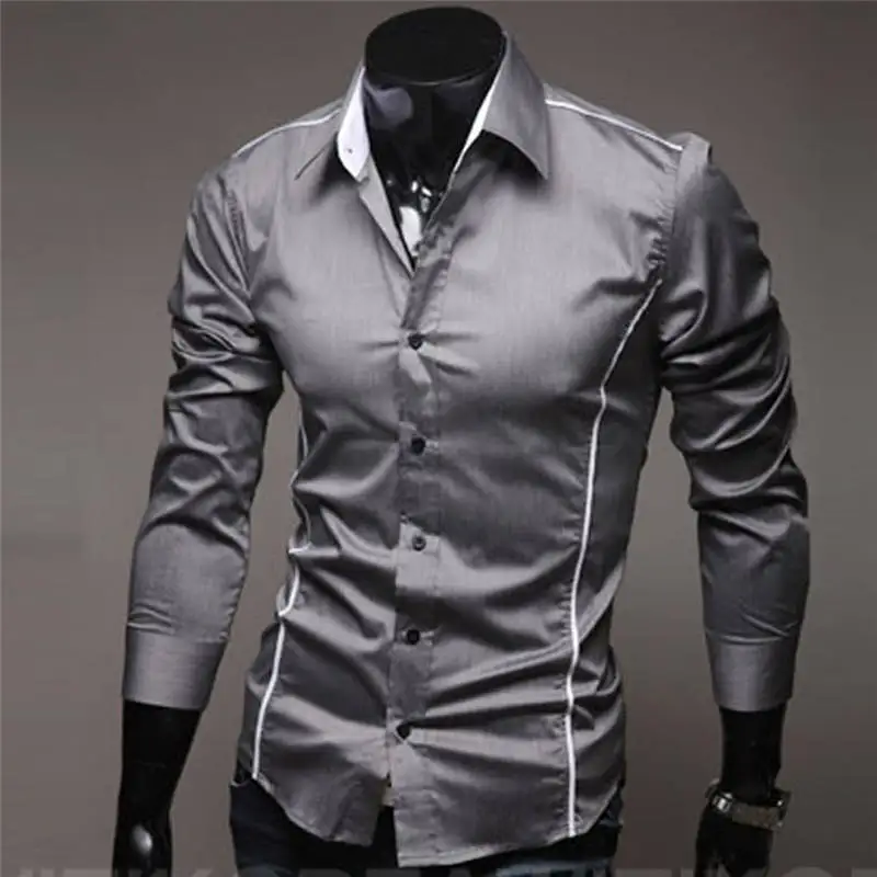 Aliexpress.com : Buy Mens Casual Shirts Dress Formal Shirts Unique ...