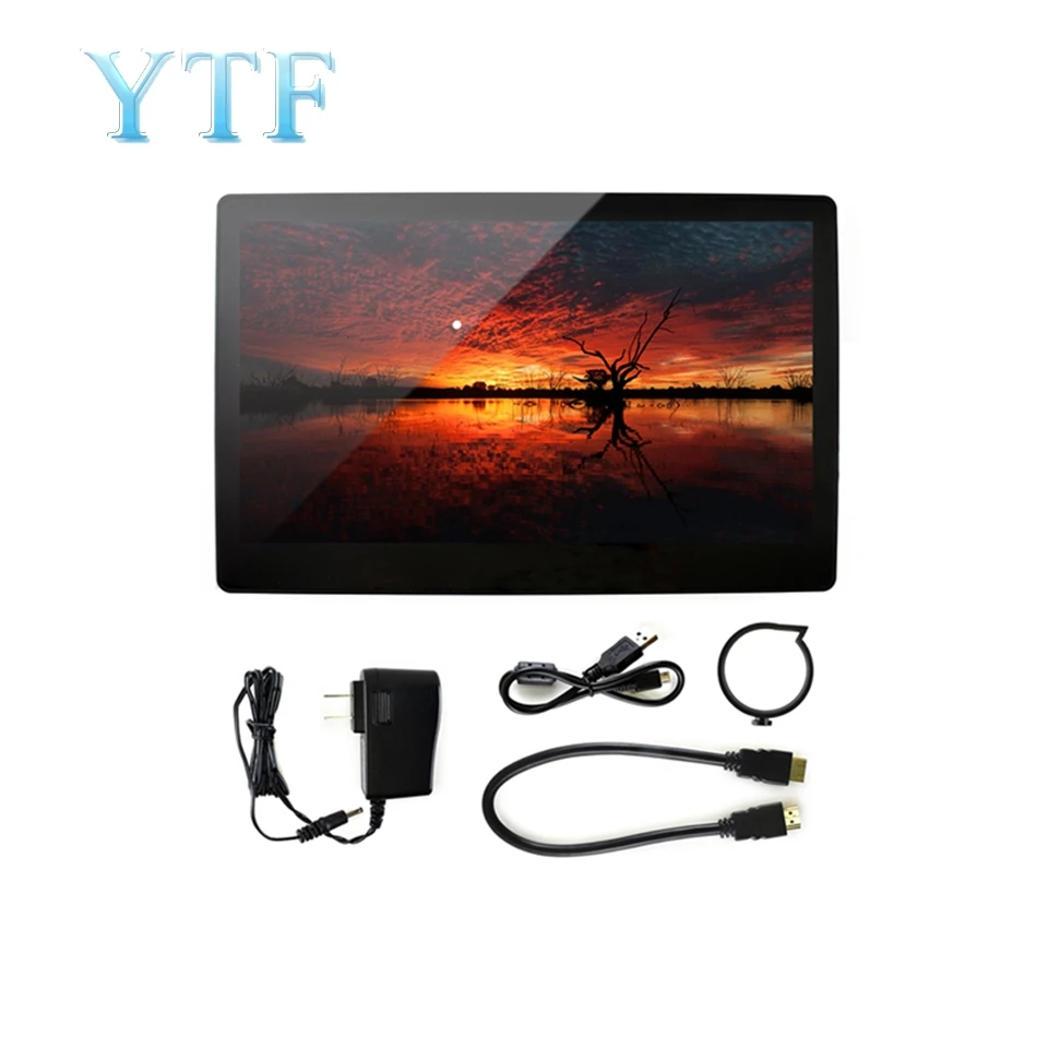  Raspberry Pi 11.6 inch VGA/HDMI HD display IPS screen tempered glass capacitive touch screen