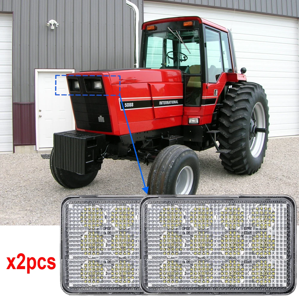 Светодиодный трактор прожектор TL2040 6x4 60 Вт LED герметичный луч потока 6 5