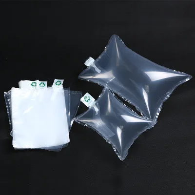 

20*25cm,100 PCS Inflatable air packaging buffer plastic bag - Clear pack cushion blocking wrap pouch Air-cushions goods protect