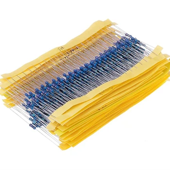 

ShenzhenMaker 1/4w Resistance 1% Metal Film Resistor Bag 30 kinds Each 20 600pcs