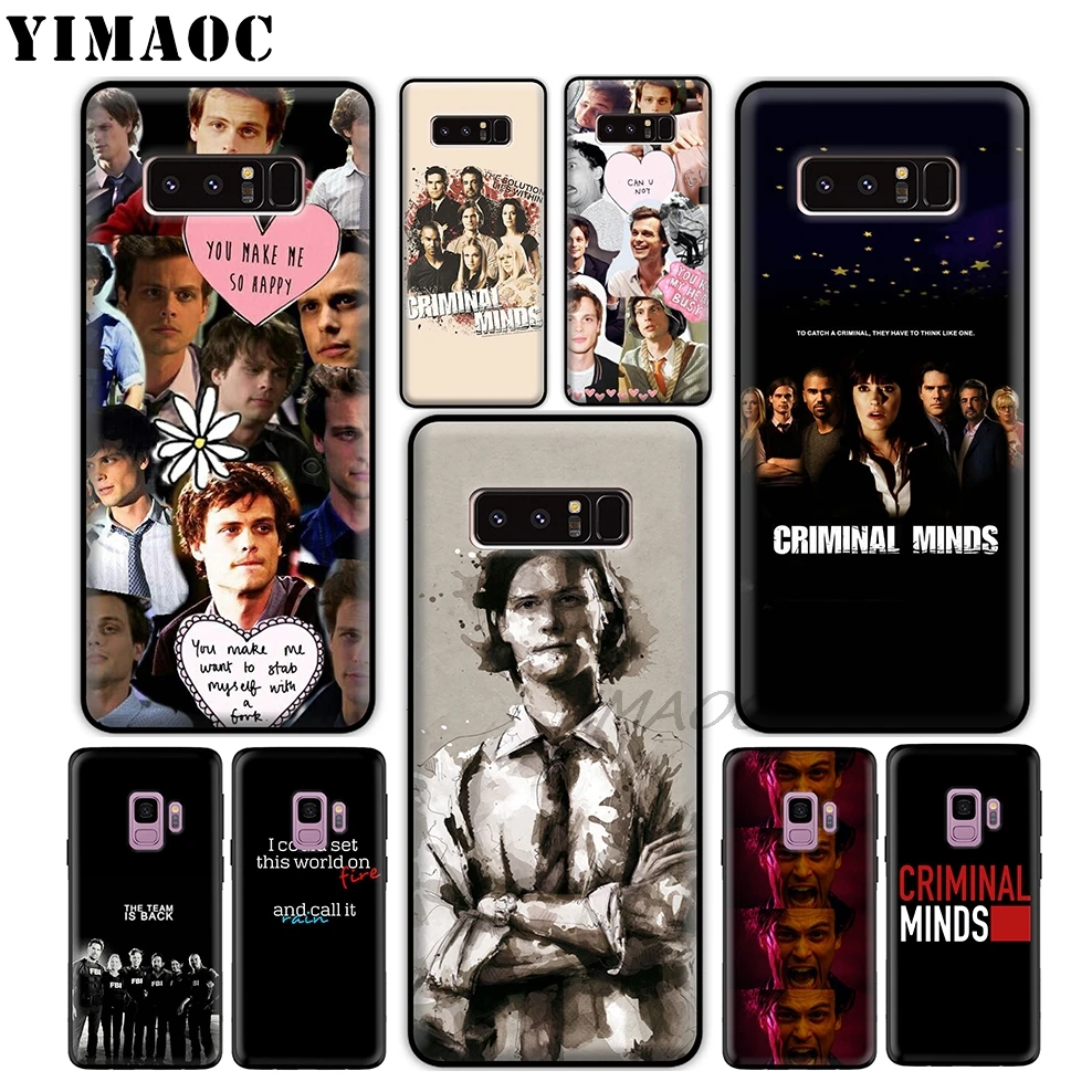 Мягкий силиконовый чехол YIMAOC Minds для samsung Galaxy A9 A8 A6 Plus 2018 A5 A3 2017 2016 Note 9 8 |