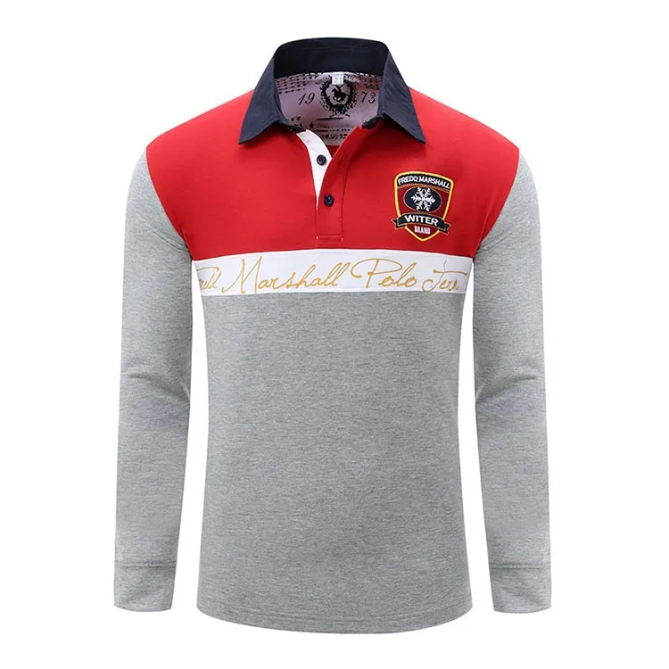 Aolamegs Men Polo Shirt Contrast Color Long Sleeve Polos Homme 2017 Spring Summer New Cotton Camisa Polo Masculino Europe Size (9)