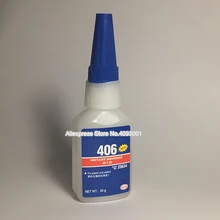 2 шт 20 г 406 супер клей мгновенный клей используется в пластике и резине