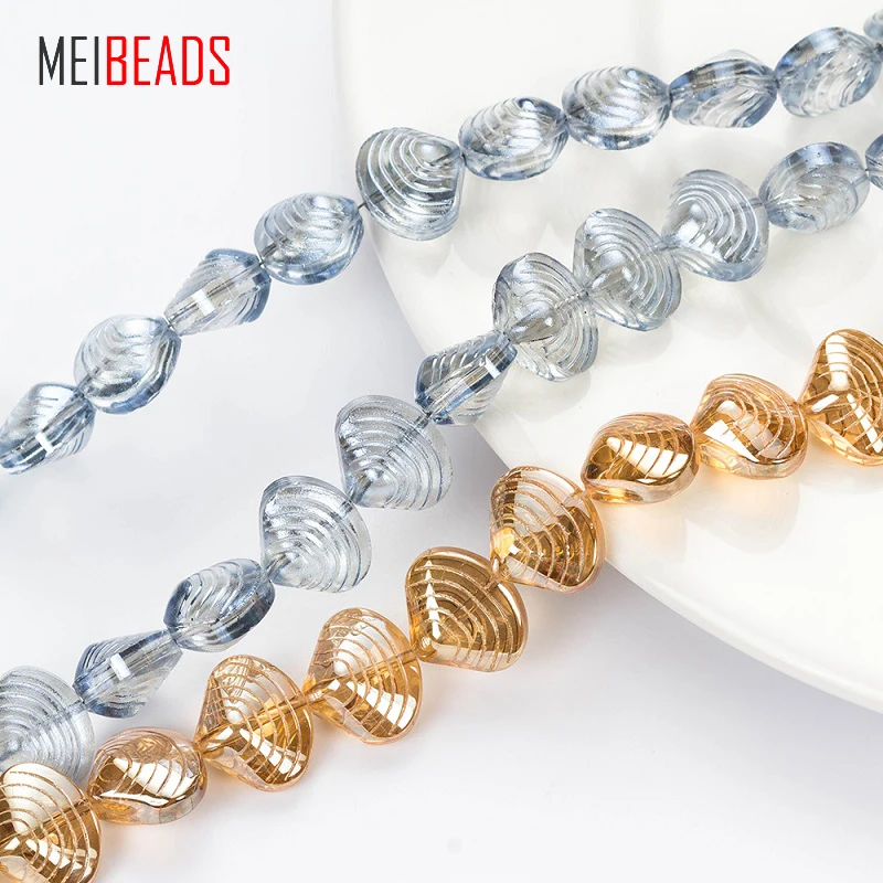 Стеклянные бусины-разделители MEIBEADS аксессуары для браслета самостоятельного