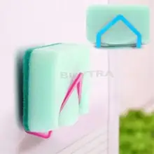 Полка для ванной комнаты, губчатый стеллаж для хранения одежды, присоска, кухонный держатель для чистки, зажим, тряпичный полый стеллаж для слива мыла, подвесные полки