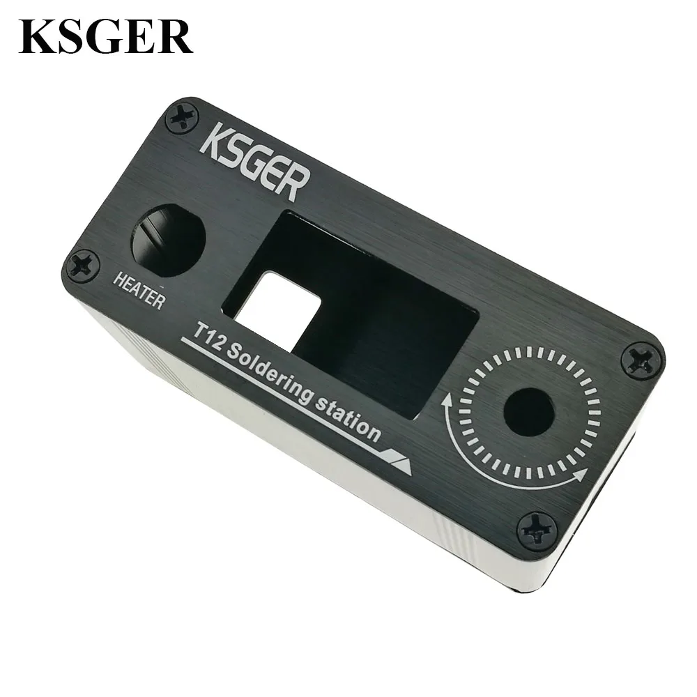 KSGER T12 STM32 OLED мини паяльная станция подставка наборы DIY Электрический контроллер
