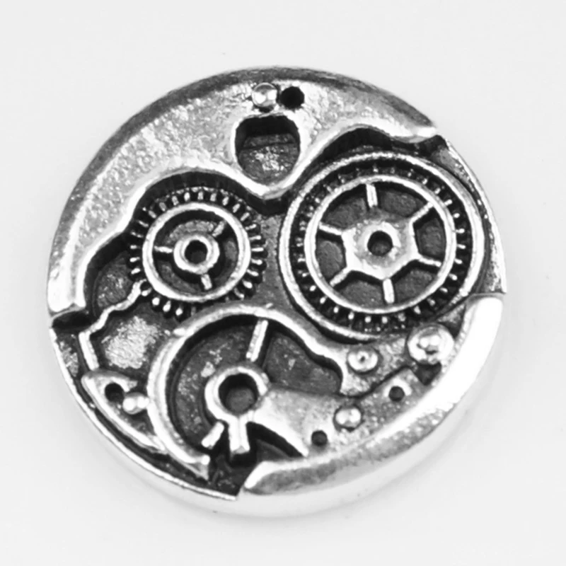 XH8432 Дерево жизни смайлик Подсолнух кристалл Металл 18 мм Кнопка DIY браслет - Окраска металла: Metal  Snap button