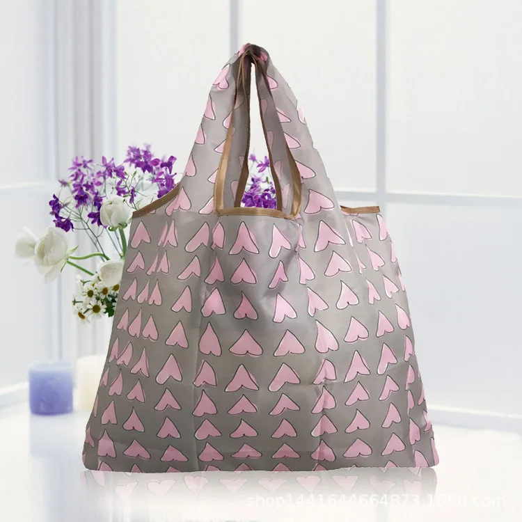 Большая Модная Складная многоразовая эко хозяйственная сумка для мороженого, сумка-тоут, складная сумка, сумки, Удобные вместительные сумки для хранения - Цвет: B