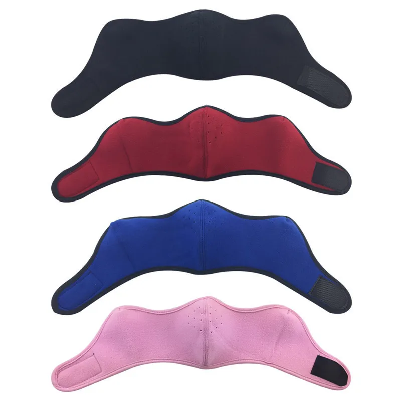 

Motorcycle Face Guard Fleece Mask Ride Motorbike Windproof Dusproof Cold-proof Warm Keeping Masks Black Red Blue Pink