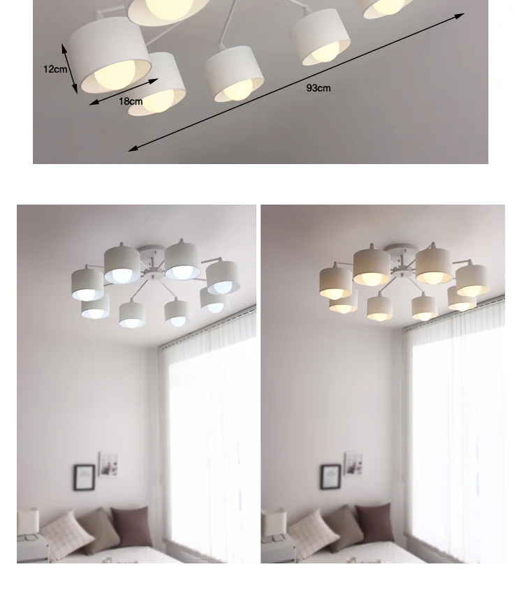 Günstige LED decke Kronleuchter Für Wohnzimmer E27 Kronleuchter Beleuchtung Mit Lampenschirme Esszimmer Kronleuchter Moderne Küche Lampen lichter