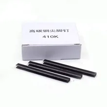 Пневматический пистолет для ногтей деревообрабатывающий Железный тканый алюминиевый ротанговый тубус узкая коронка степлер гвозди из высокоуглеродистой стали 410K мм острые ножки