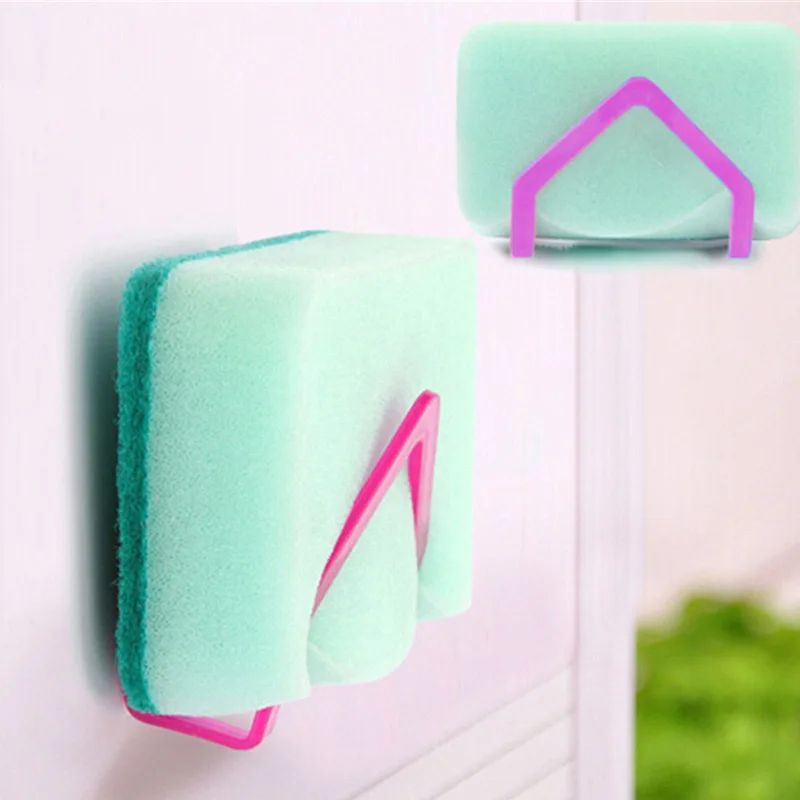 Multifunction Kitchen Sink Suction Holder Sponges Scrubbers Soap Storage Rack Suction Cup Sponge Holder Kitchen Drying Rack