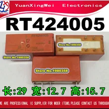 10 шт./лот реле RT424005 5V RT424012 12V RT424024 24V RT424730 230VAC 8A 8PIN