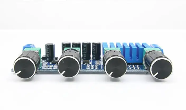 TPA3116 D2 80W+80W Dual channel Digital Audio Treble Bass Regulating Preset Pre amplifier Board Amplificador