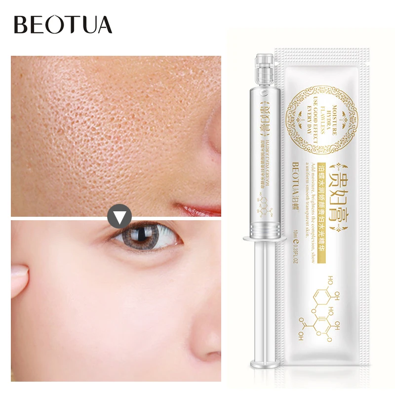 BEOTUA Noble Lady Hyaluronic Acid Face Serum Liquid Shrink Pore Whitening Facial Pearl Essence Injection Moisturizing Anti Aging | Красота и