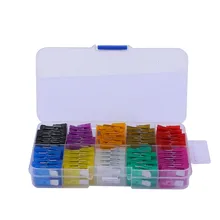 CARPIRE автомобильный предохранитель 100 шт. 32V Ассорти Авто Стандартный предохранитель 2/3/5/7,5/10/15/20/25/30/35A прокладочный материал с de coche jy2