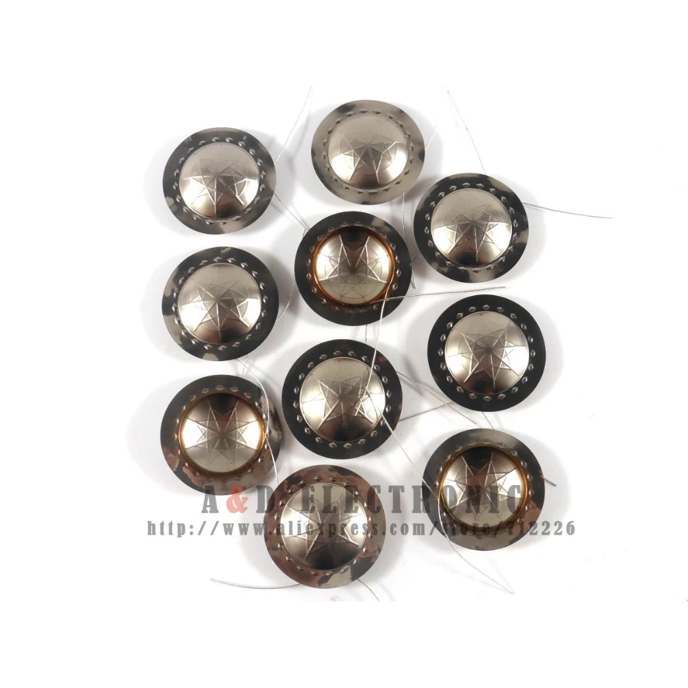 

10 pcs/lot 25.5mm 1 inch High quality-KSV Titanium diaphragm 8 ohm tweeters speaker voice coil