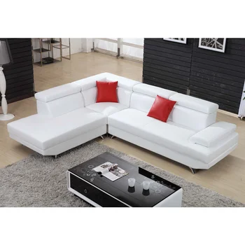 

European living room furniture sofa set Leather Couch
