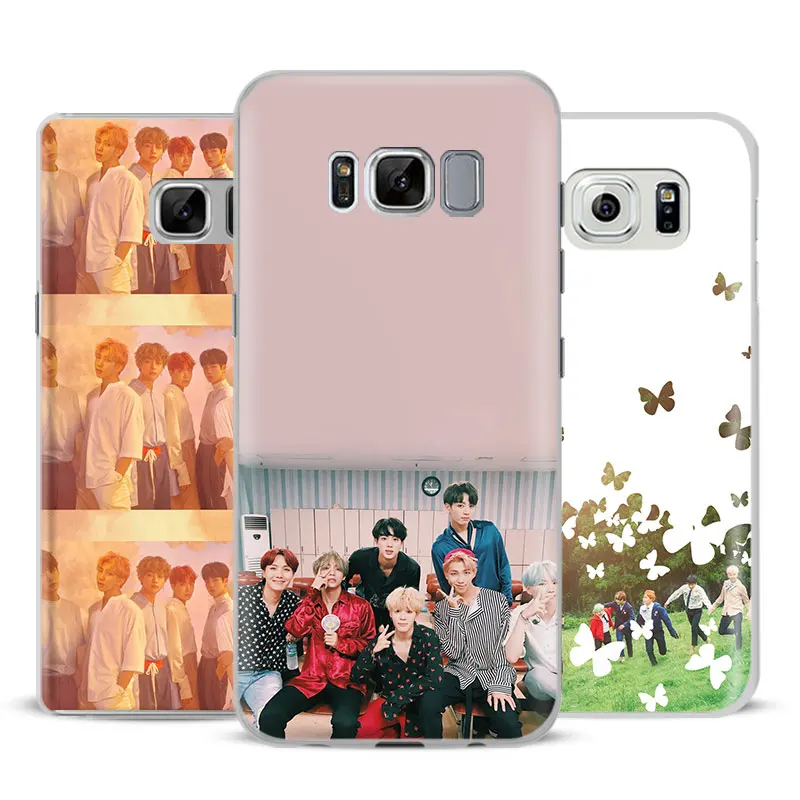 

BTS Bangtan Boys Band Phone Case Cover Shell For Samsung Galaxy S4 S5 S6 S7 Edge S8 S9 Plus Note 8 2 3 4 5 A5 A7 J5 2016 J7 2017
