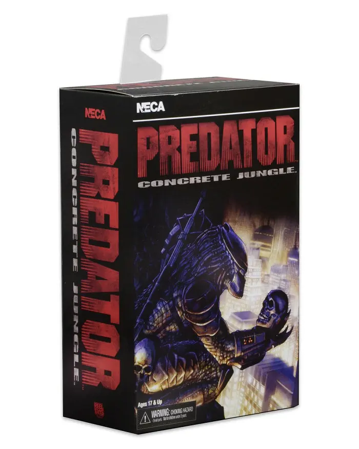 

NECA Movie Predator VS Alien Science Monster Toys City Hunter Scarface Predator Concrete Luxurious Edition Action figure Model