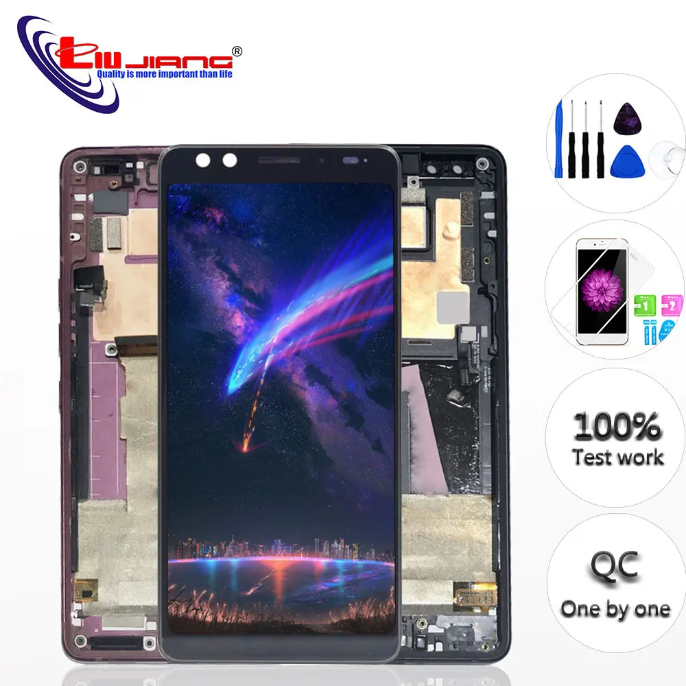 

100% Tested For HTC U12+ U12 Plus 2Q55100 LCD Original Display Touch Screen Digitizer Assembly Replacement Parts