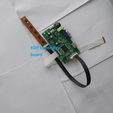 Для LTN156AT40-D01 15," плата контроллера экран дисплея комплект VGA EDP светодиодный 1366 × 768 монитор драйвер ЖК 40pin