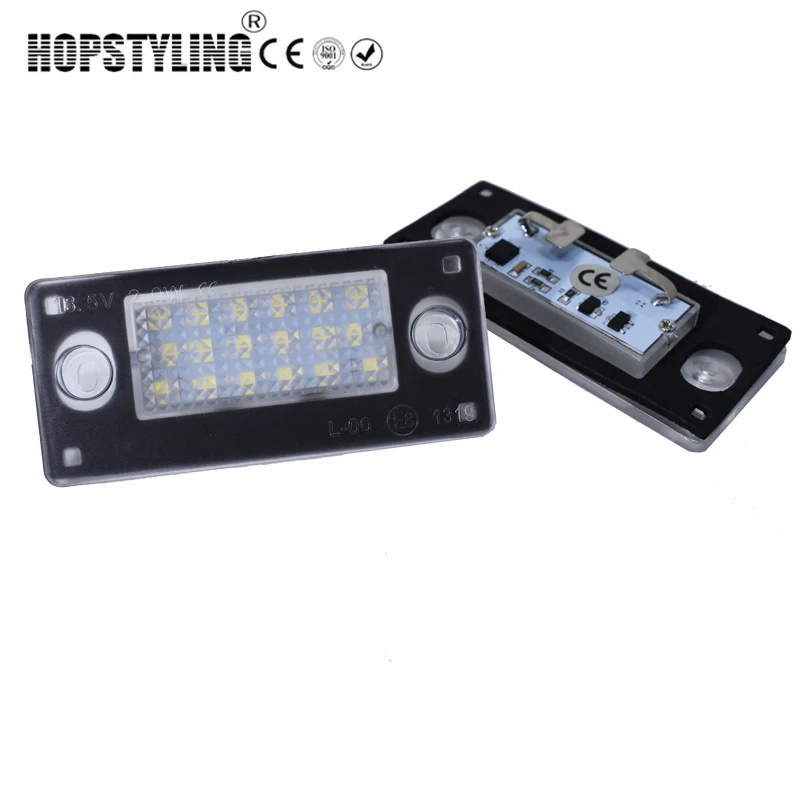 Hopstyling 2 шт./пара 18SMD светодиодный задний номерной знак светильник для Audi A4 S4 Avant RS4 B5 автомобильный аксессуар без кода ошибки