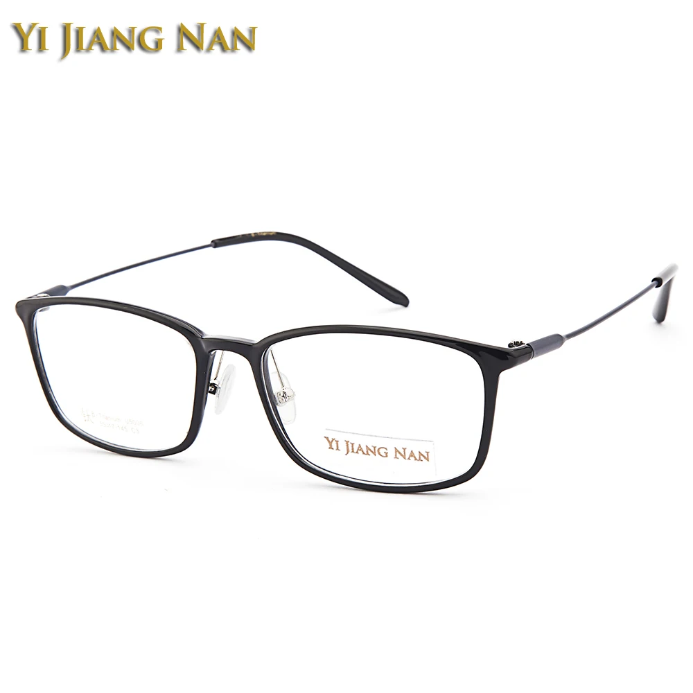 Gray Brillen Ultem matte Mit With Optische Männer Frauen Jiang Mode Nan Gläser Bright Black Licht Linsen Leopard Titan Marke Rezept Blue Yi Black Rahmen black black 1OSPqw