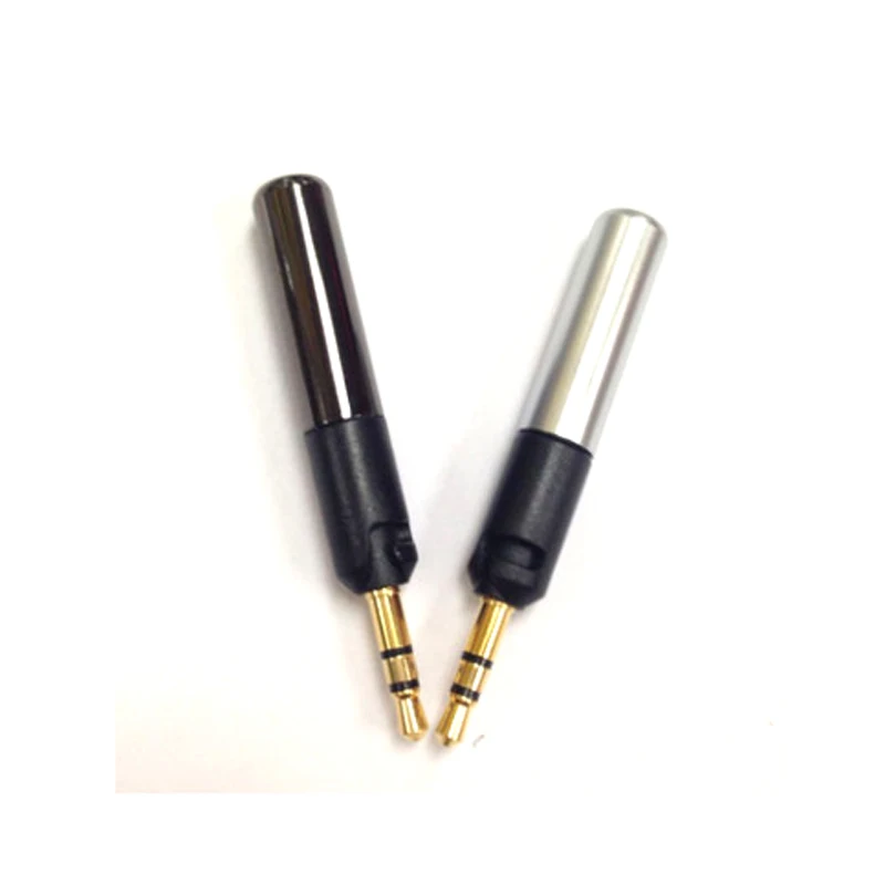10pcs lot DIY 2 5mm Jack Pin for Sennheiser HD598 HD558 HD518 Headphone Earphone Headset 24K Gold Plated Adapter