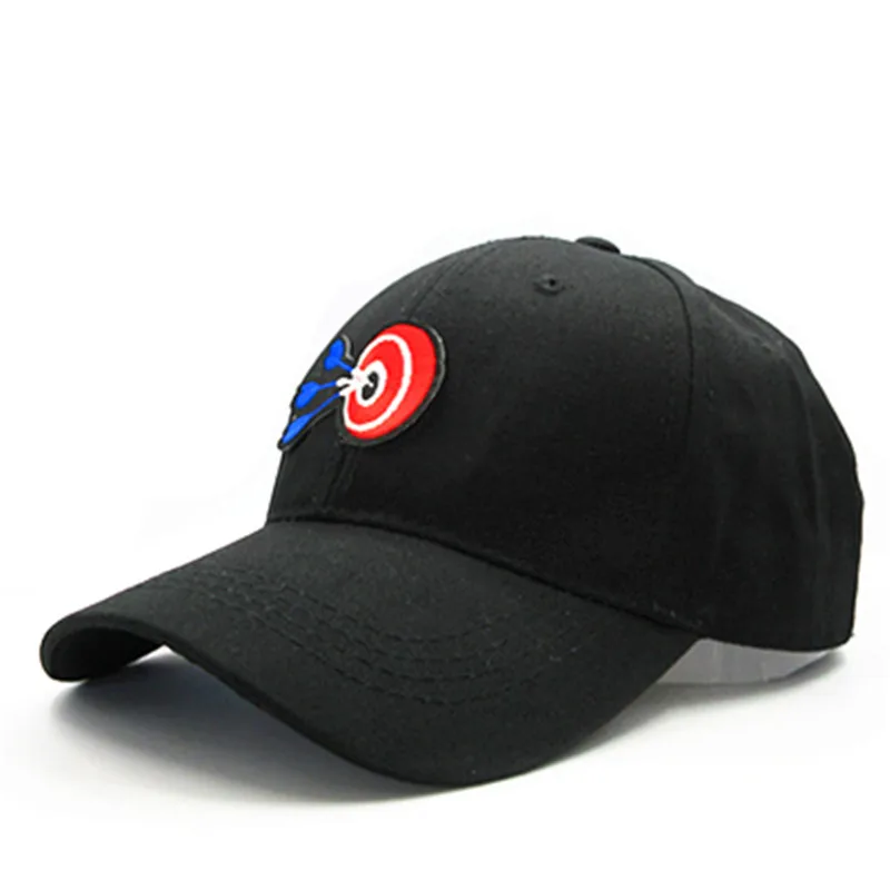 

2019 Archery target embroidery cotton Baseball Cap hip-hop cap Adjustable Snapback Hats for men and women 289